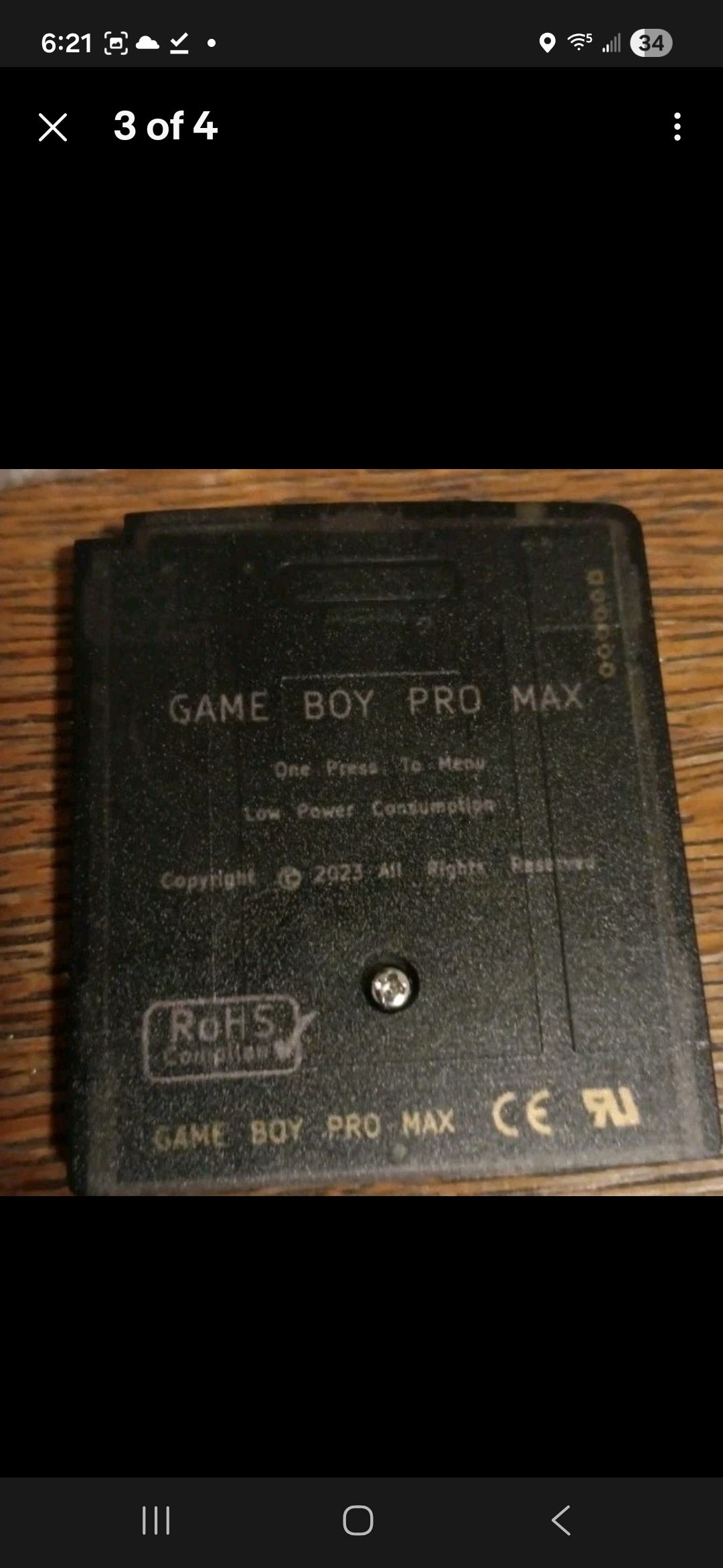 Flash Cartridge GB Flashmaster ED Pro Max for Nintendo Gameboy & Gameboy Color