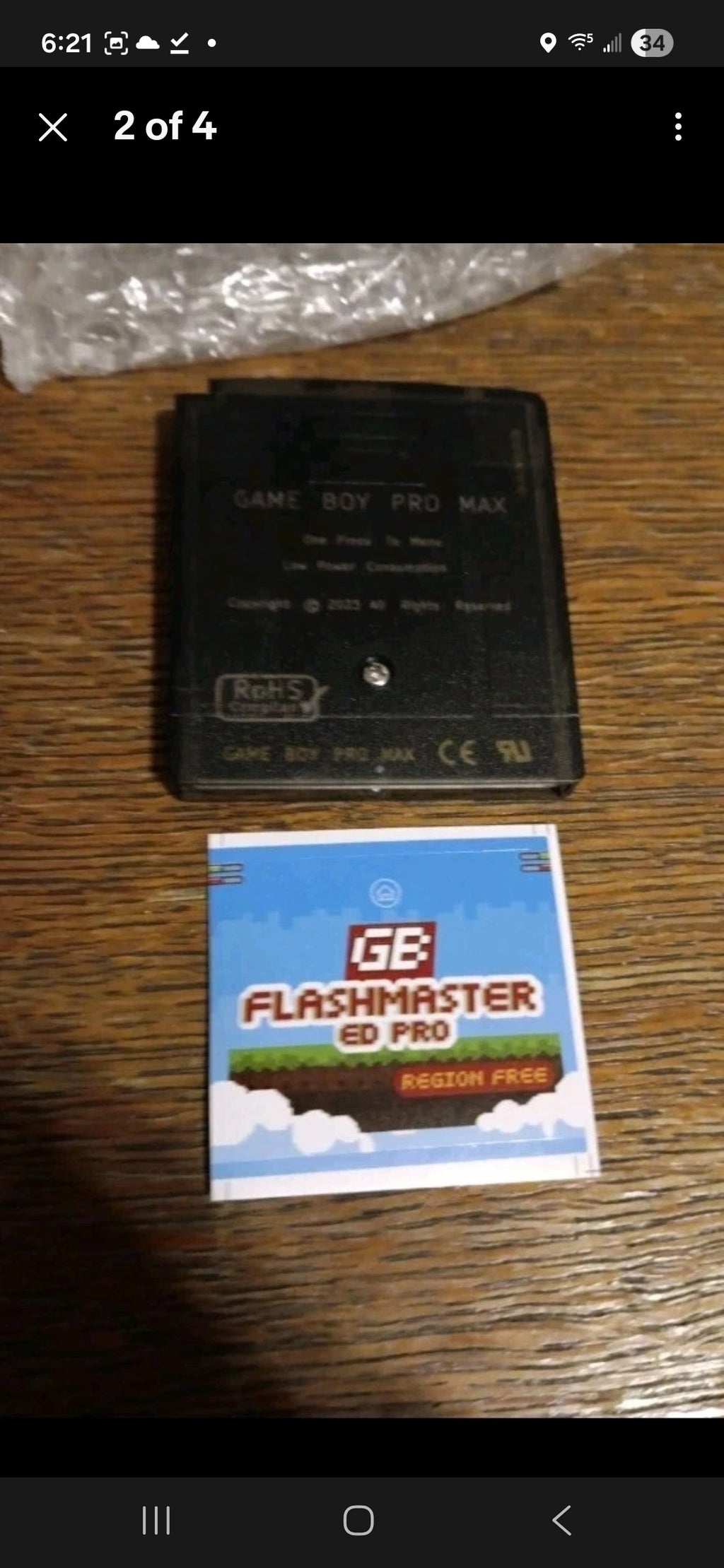 Flash Cartridge GB Flashmaster ED Pro Max for Nintendo Gameboy & Gameboy Color