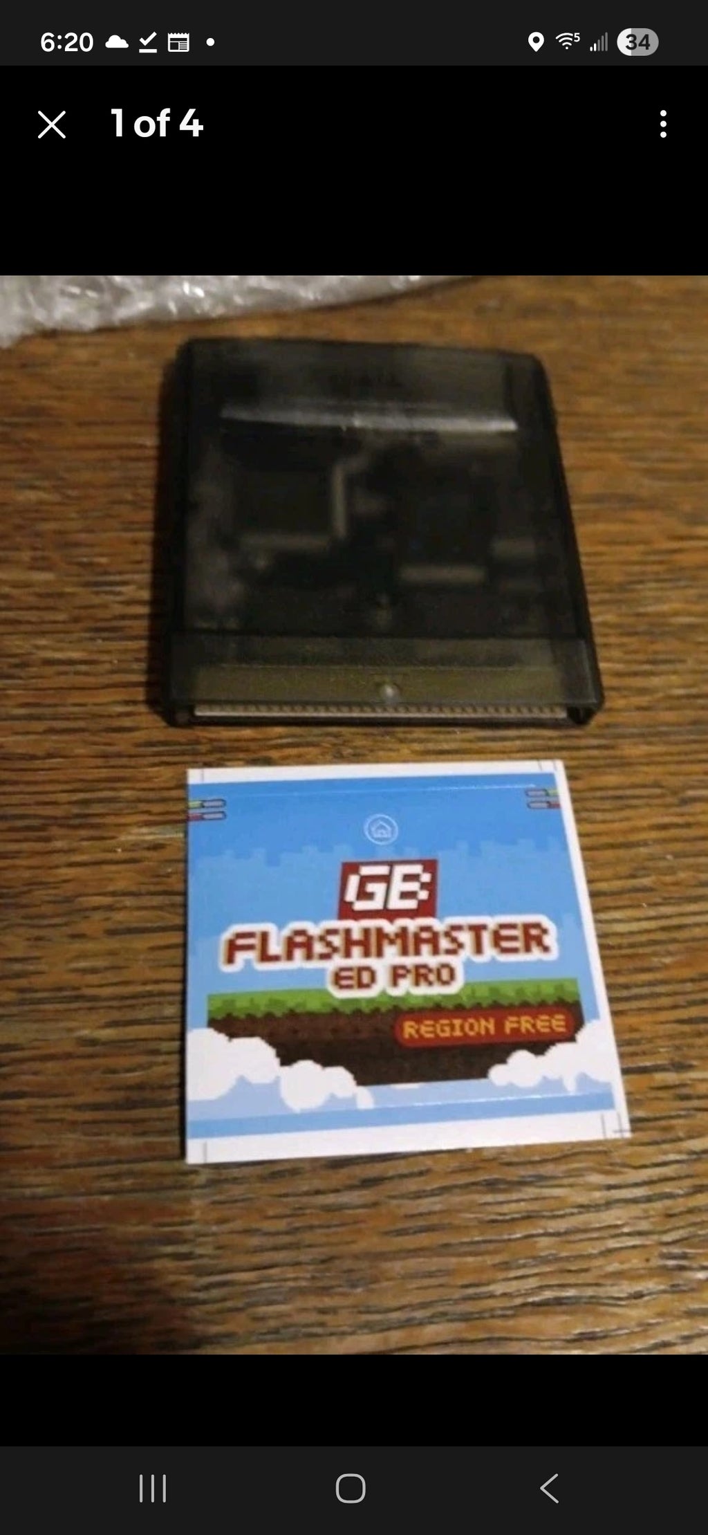Flash Cartridge GB Flashmaster ED Pro Max for Nintendo Gameboy & Gameboy Color